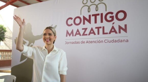 Llega la presidenta Estrella Palacios a Villa Unión con el programa ‘Contigo Mazatlán’