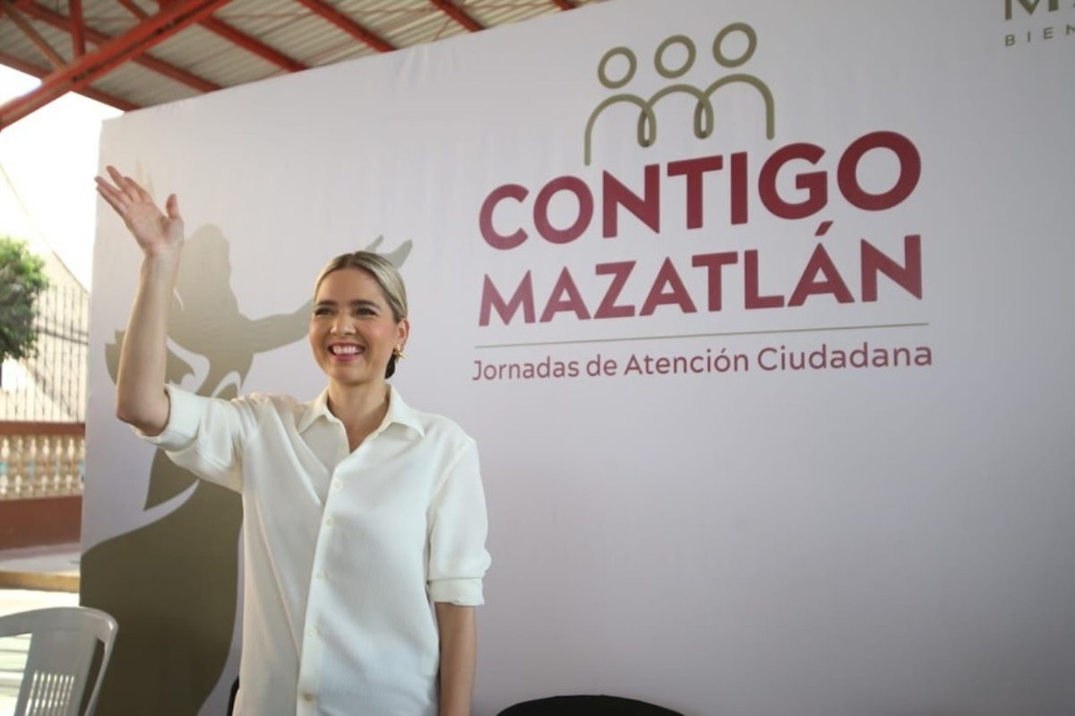 Llega la presidenta Estrella Palacios a Villa Unión con el programa ‘Contigo Mazatlán’