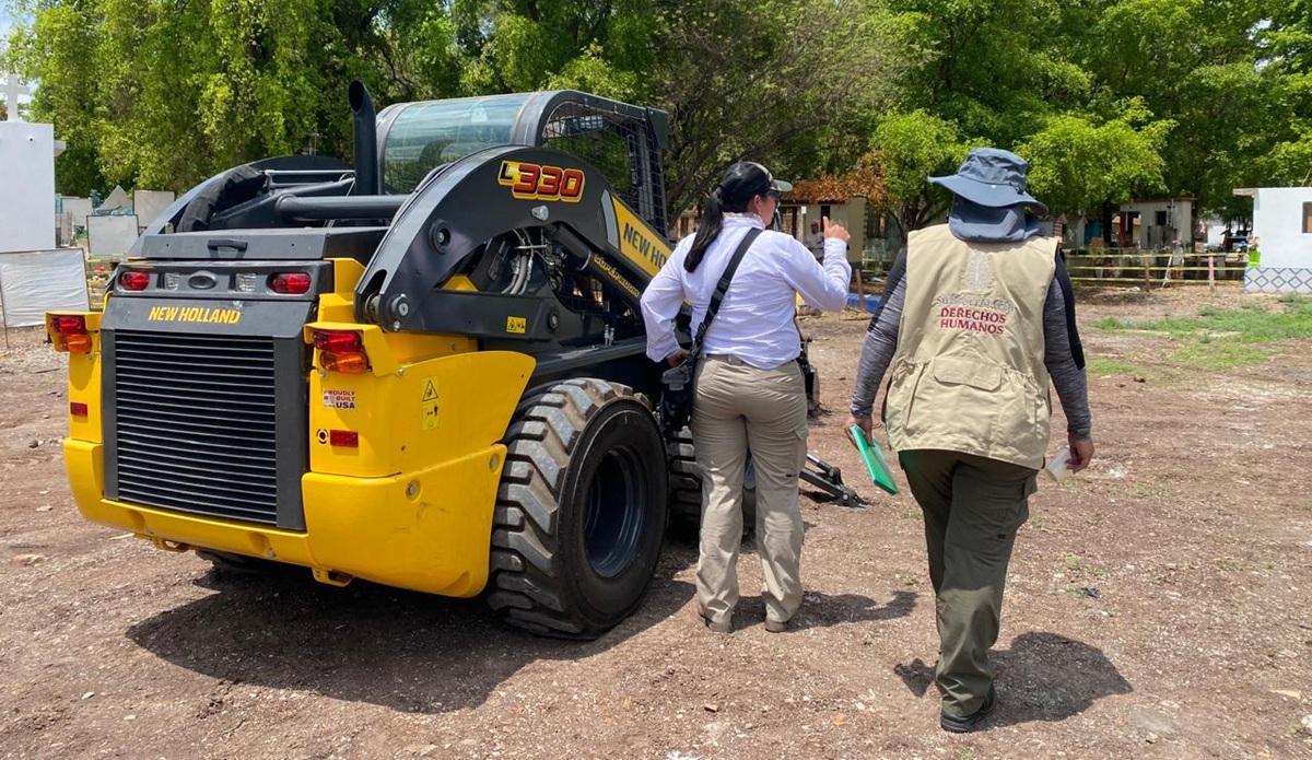 Recuperan alrededor de 50 cuerpos del panteón 21 de Marzo, en Culiacán