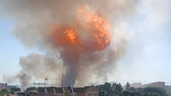 Explosión de gasolinera en Roma, deja decenas de heridos; captan el momento exacto del siniestro (video)
