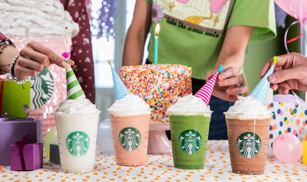 Frappuccinos de Starbucks festivos