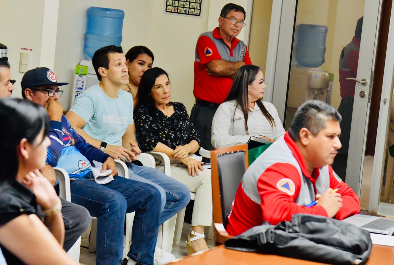 Funcionarios de Salvador Alvarado se coordinan ante posibles contingencias por lluvias