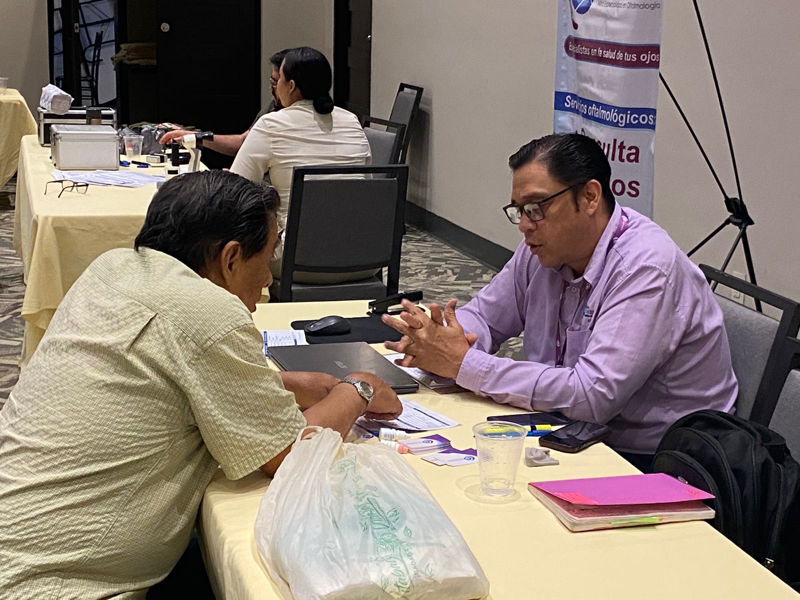 Fundación Lety Coppel realiza jornada de atención oftamológica, en Mazatlán