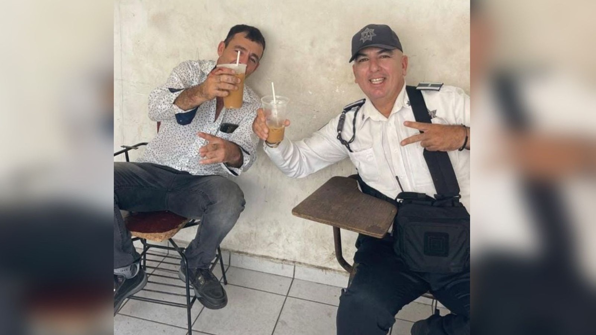Hacen las paces el tránsito "Pato" Heredia y el ciudadano que lo agredió en Los Mochis