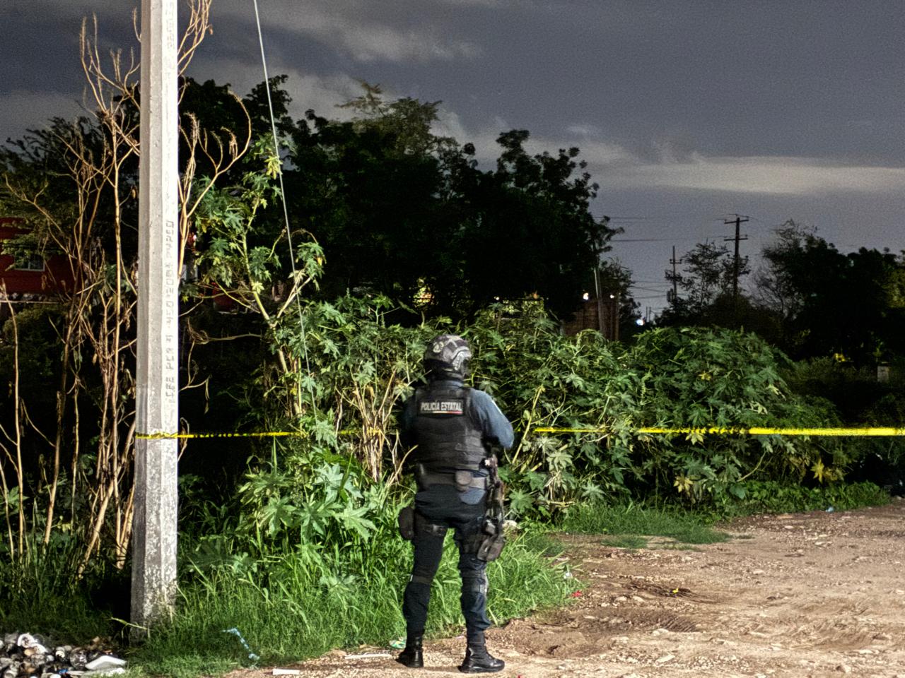 hallan hombre muerto en sector barrancos