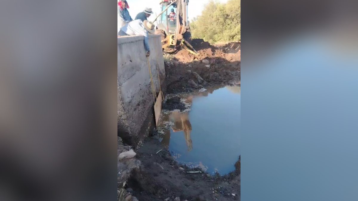Hombres discuten por taponamiento en manglares de Bella Vista, Guasave