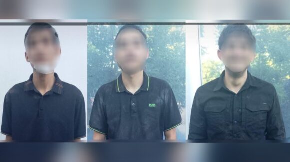 Con auto blindado y fusiles AK-47, detienen a 3 sujetos en Culiacán