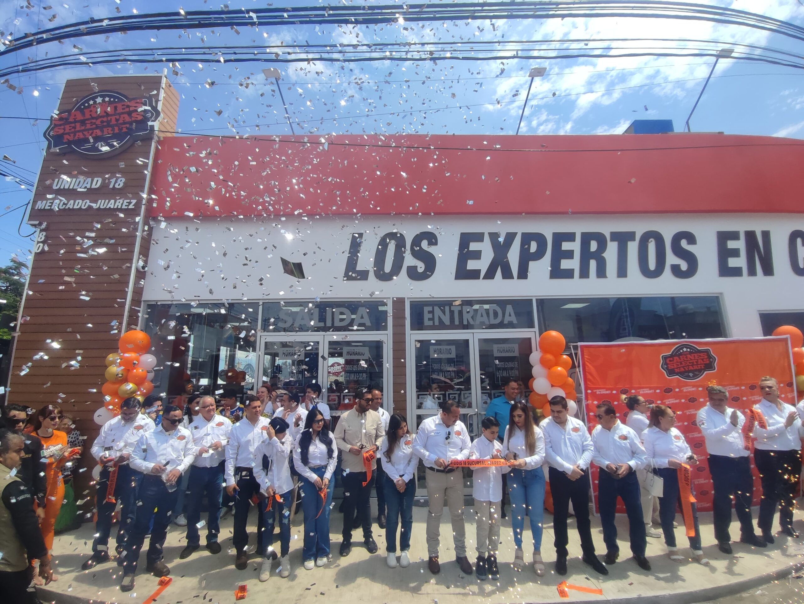 Inauguración de sucursal de Carnes Selectas Nayarit en Mazatlán