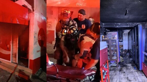 ‘Héroes de madrugada en Mazatlán’, Bomberos salvan vida en incendio en el Jabalíes