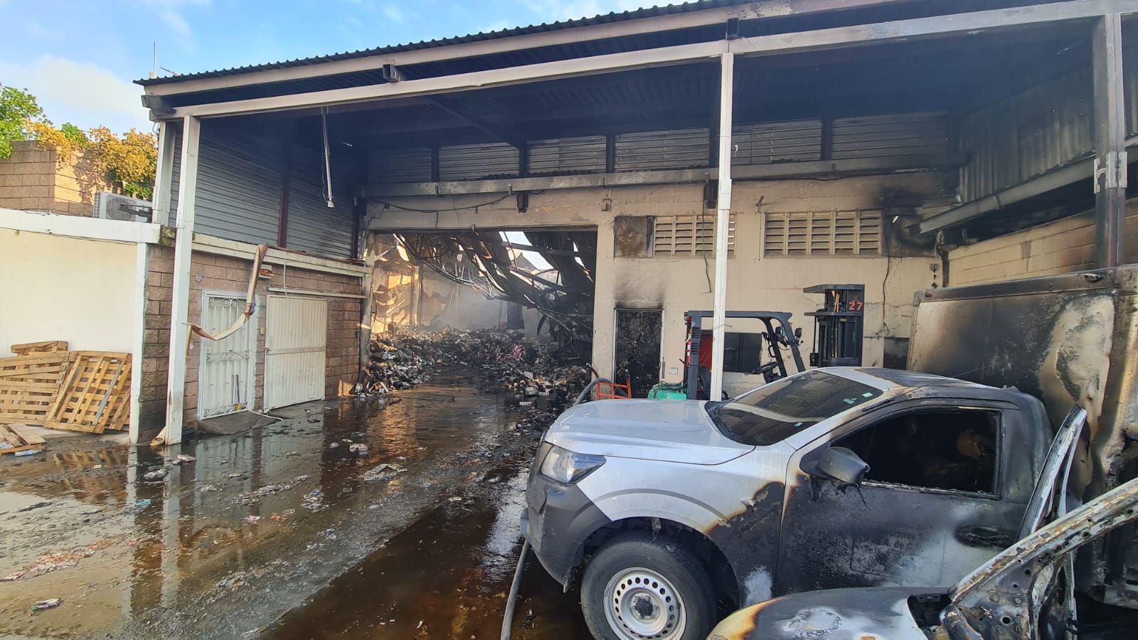 incendio de bodega en bachigualato culiacan perdidas