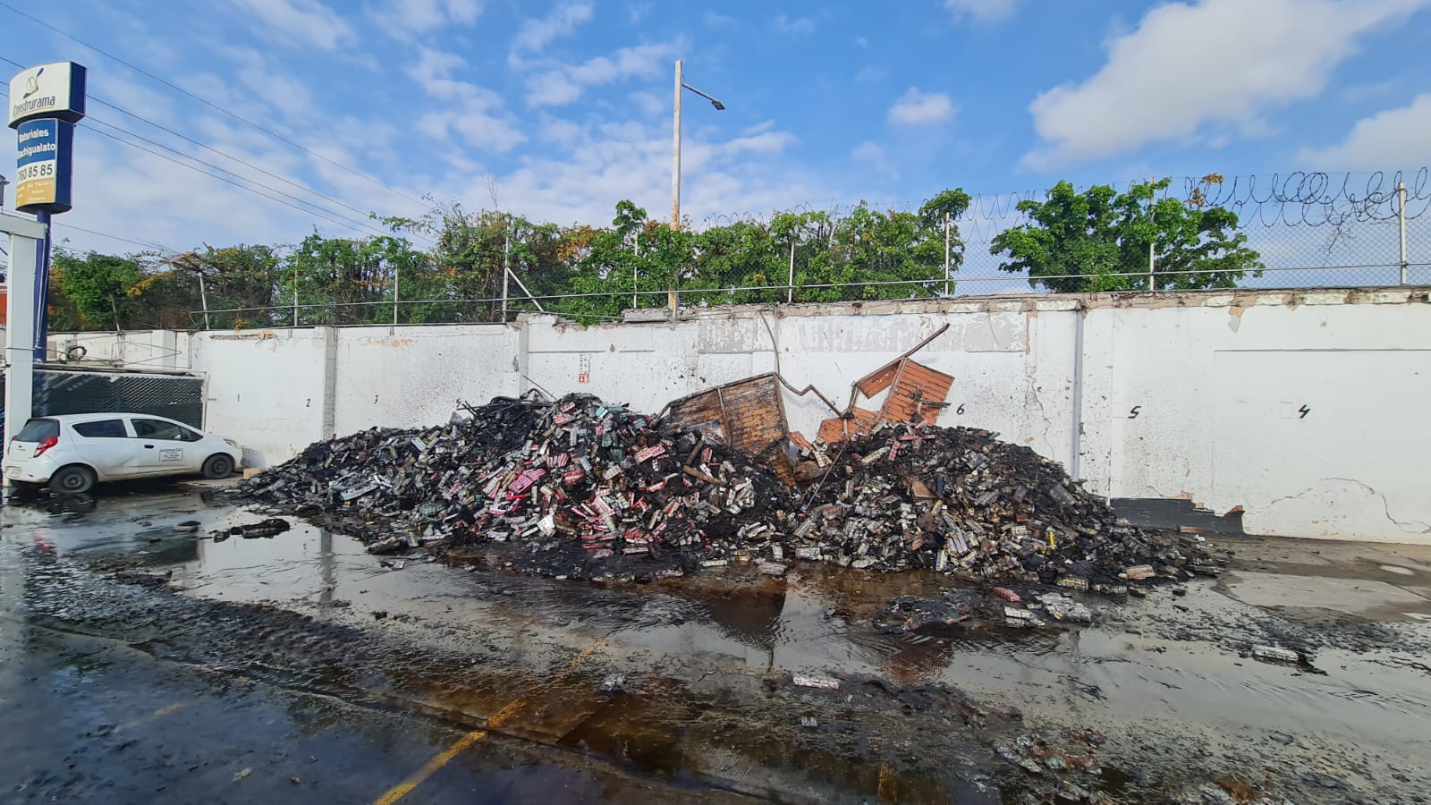 incendio de bodega en bachigualato culiacan sin