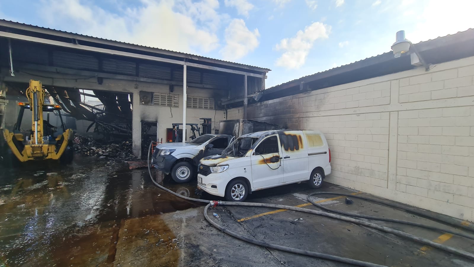 incendio de bodega en bachigualato culiacan sinaloa