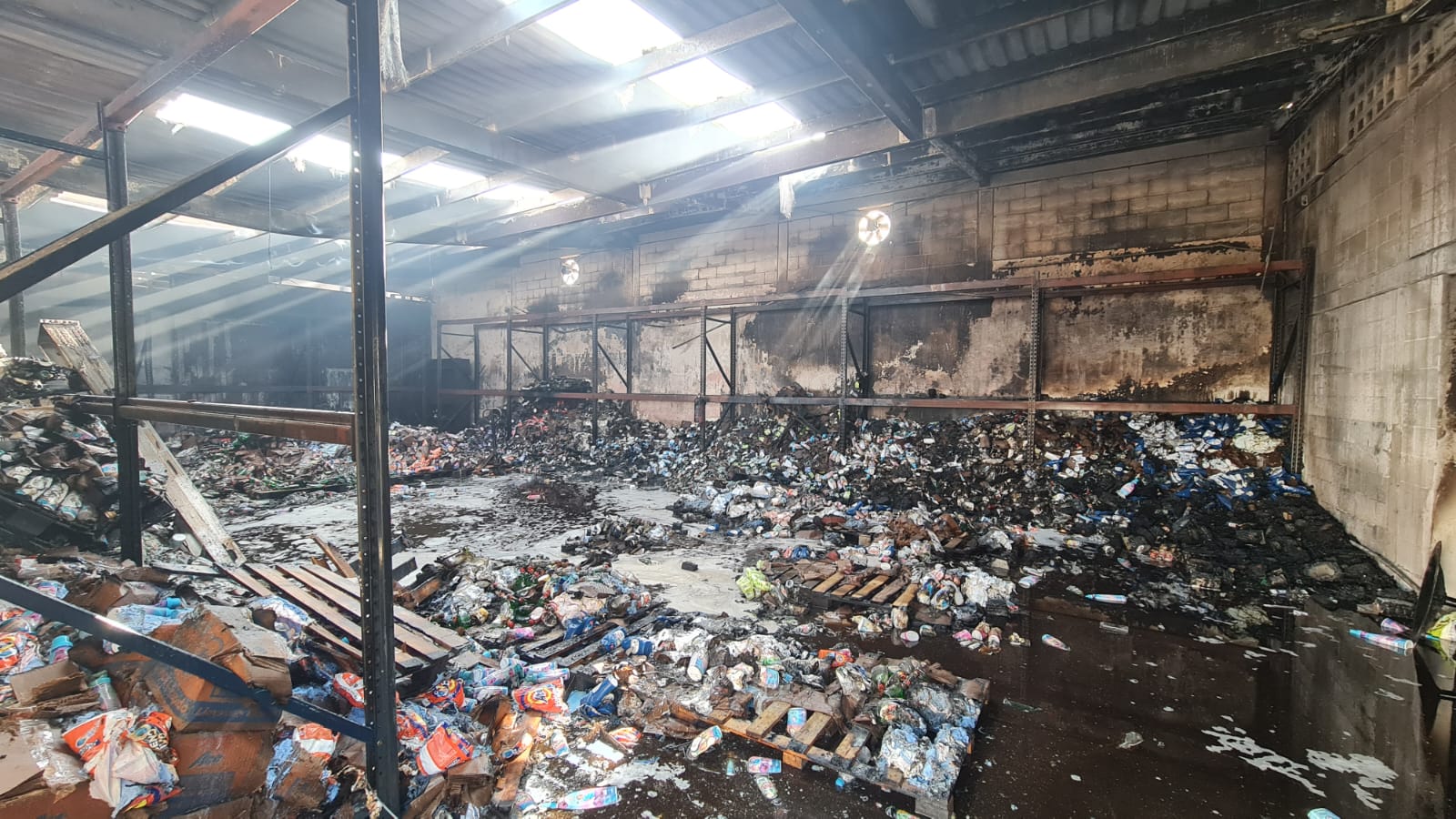 incendio de bodega en bachigualato culiacan
