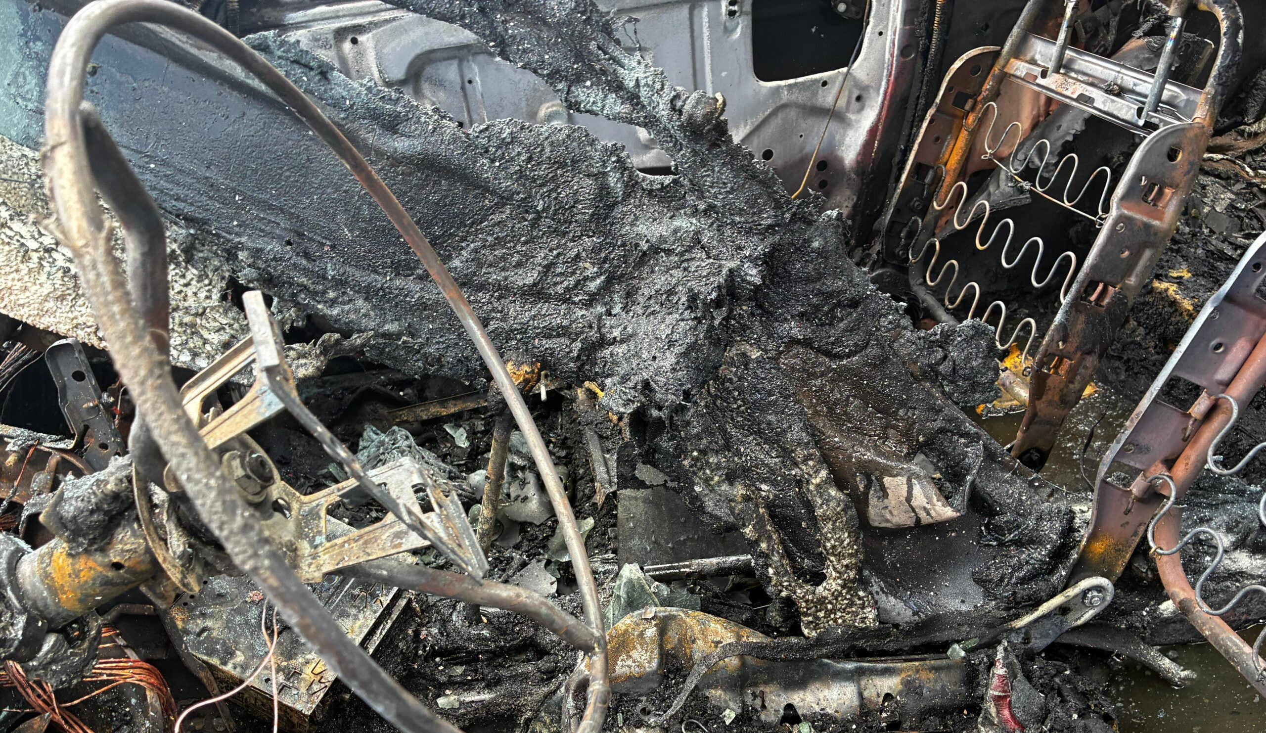 incendio de carro en la colonia bienestar en los mochis interior