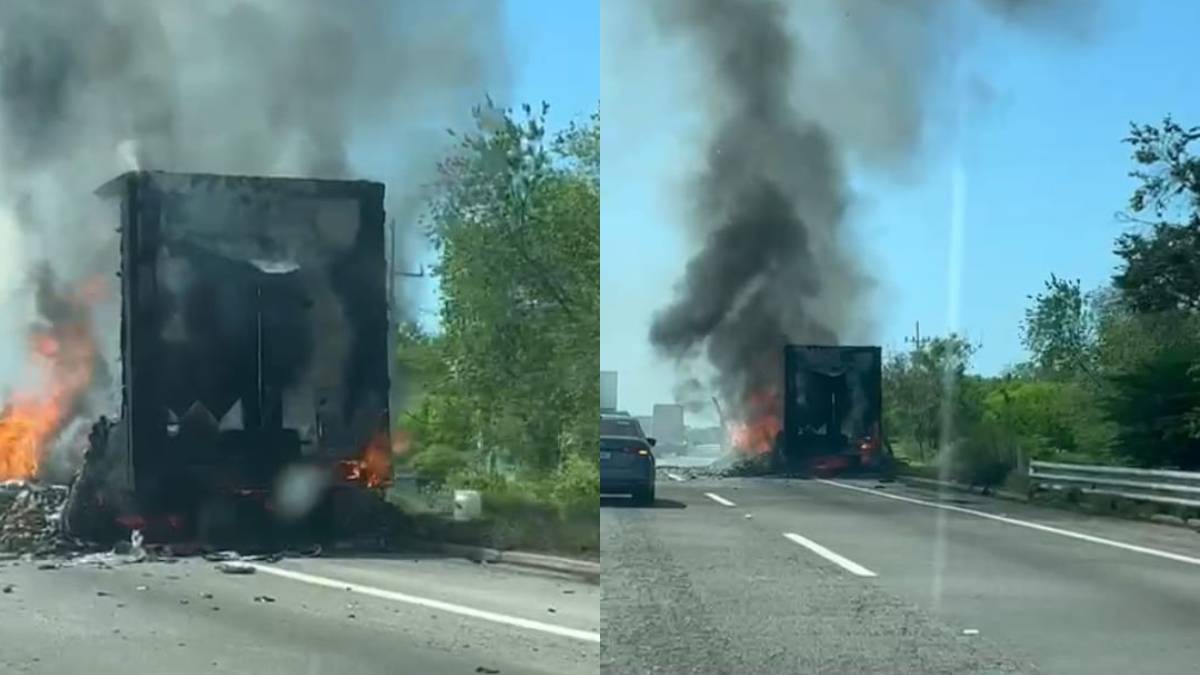 incendio de trailer