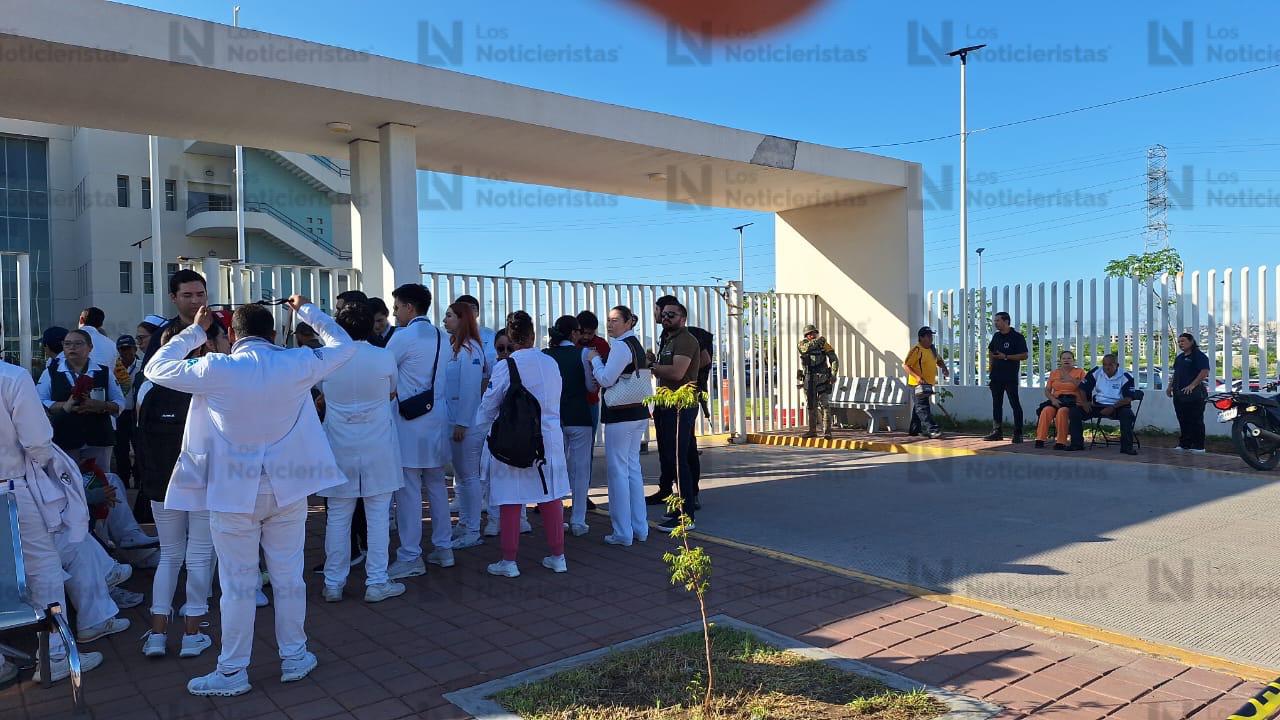 incendio en el hospital general de culiacan