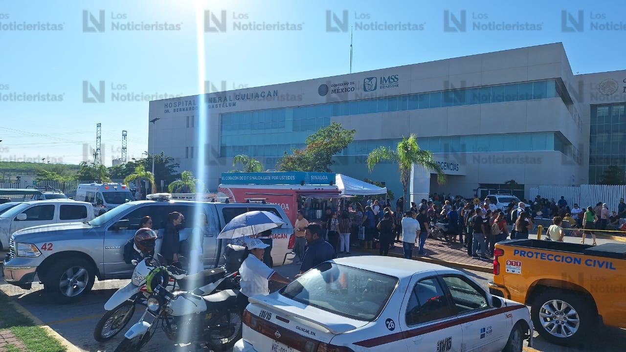 incendio en el hospital general de culiacan