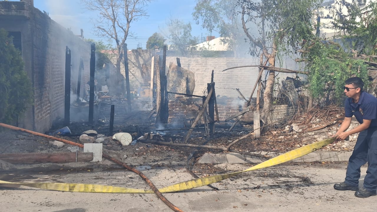 Incendio en Los Mochis