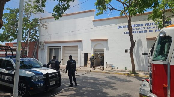 La UAS informó que el incendio en el Laboratorio de Análisis Clínicos se debió a una falla eléctrica