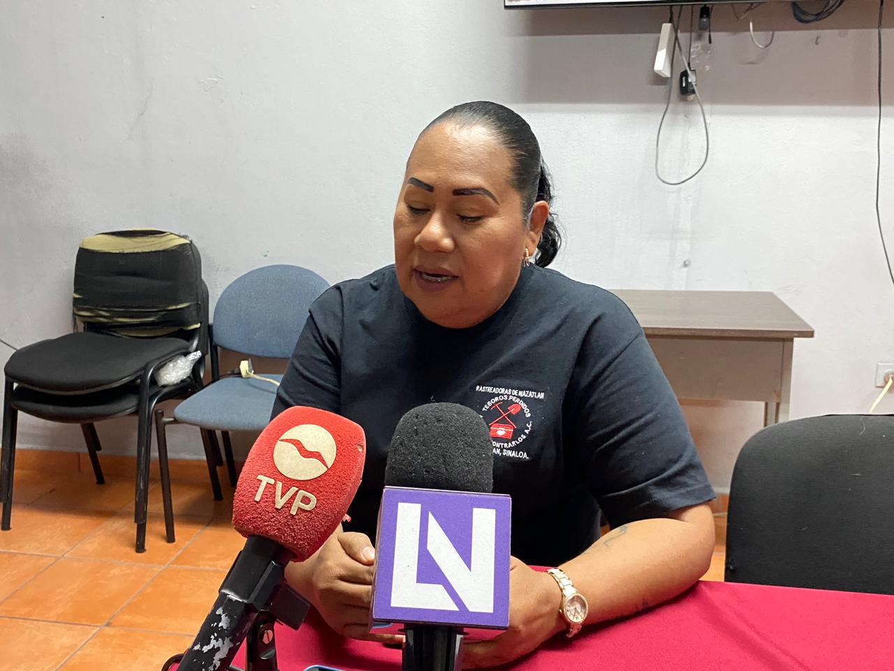 Irma Arellanes, líder del colectivo Tesoros Perdidos Hasta Encontrarlos