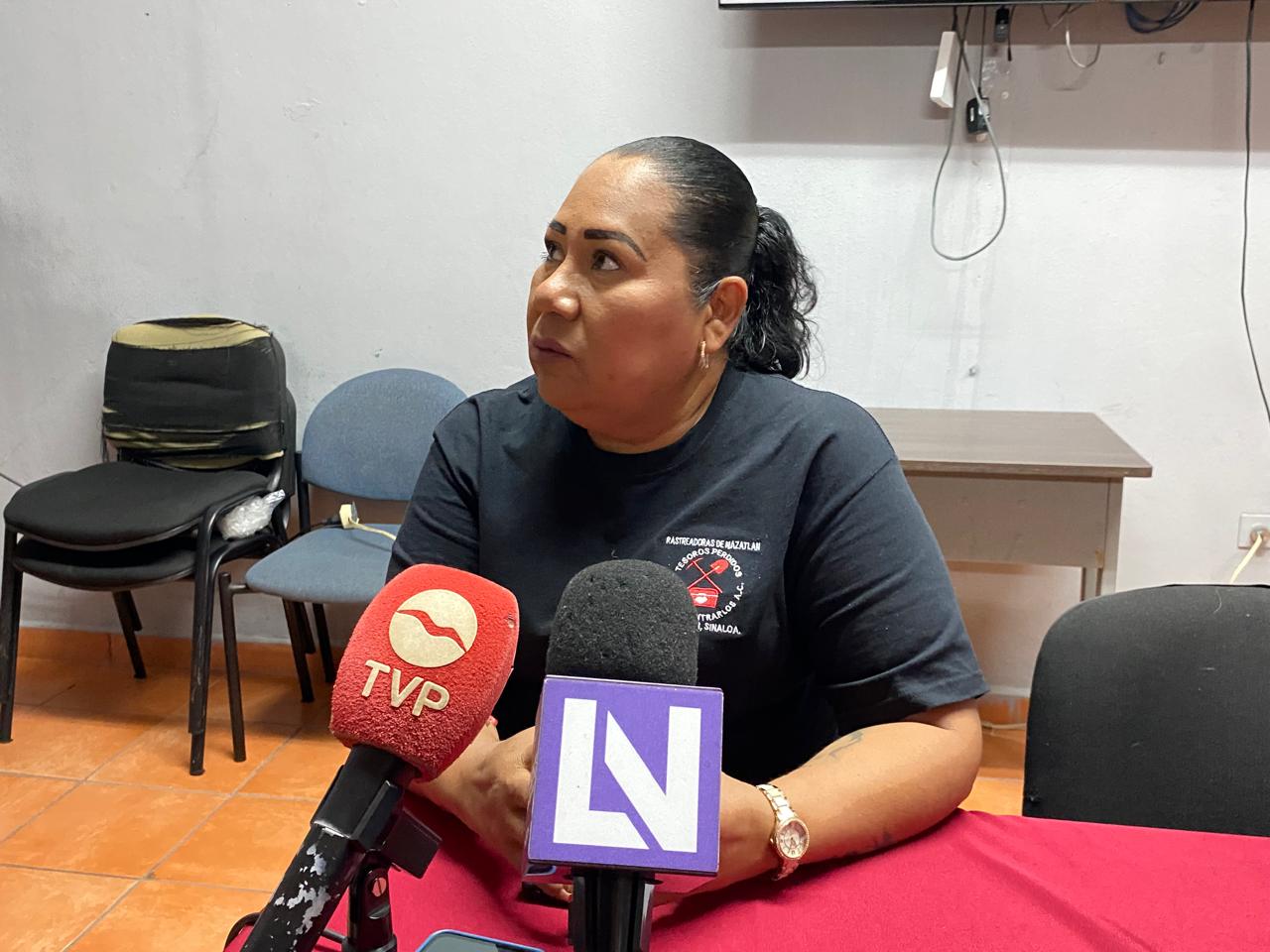 Irma Arellanes, líder del colectivo Tesoros Perdidos Hasta Encontrarlos