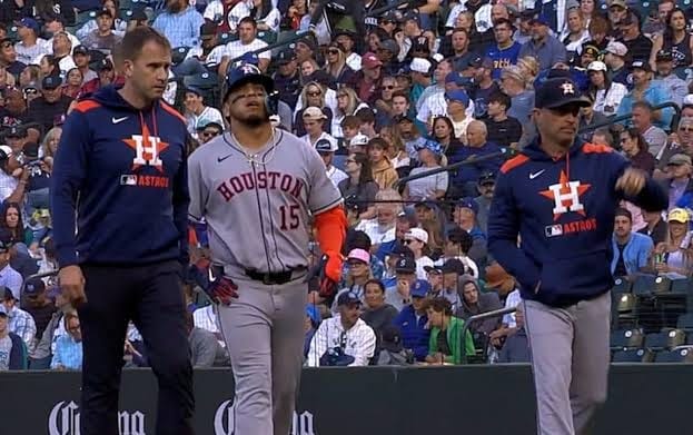 Isaac Paredes se lesiona con los Astros de Houston