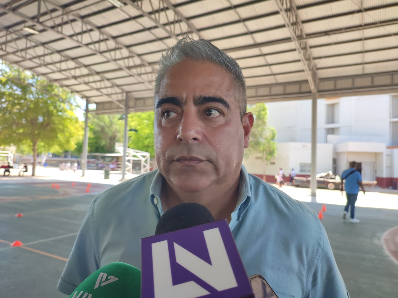 ¡Qué fue! Revisan OP qué paso en el cruce de las calles Niños Héroes y Obregón en Los Mochis