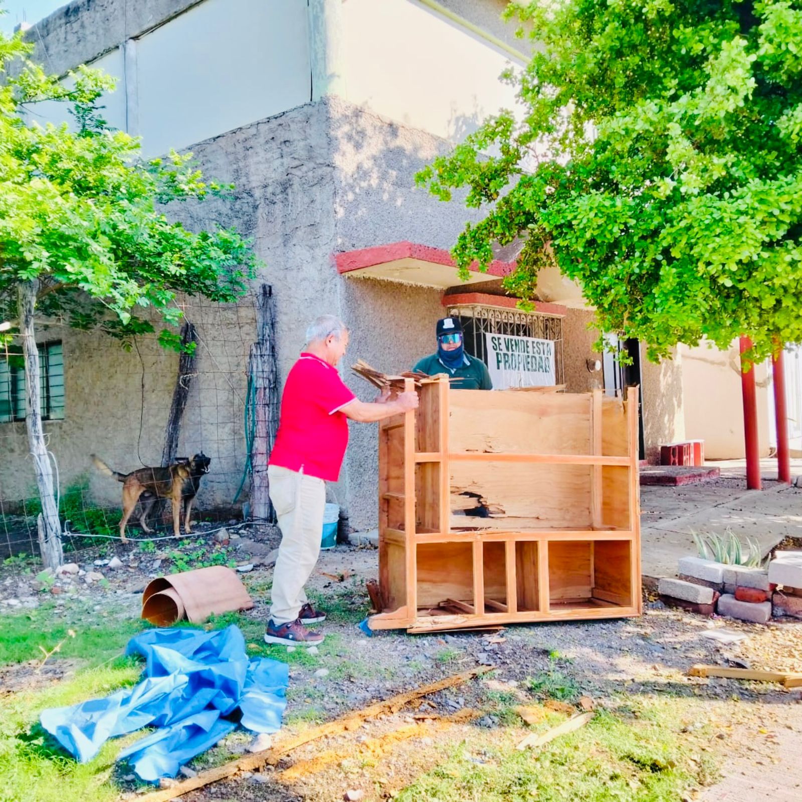 Realizan jornada de descacharrización en la colonia Morelos, en Guamúchil