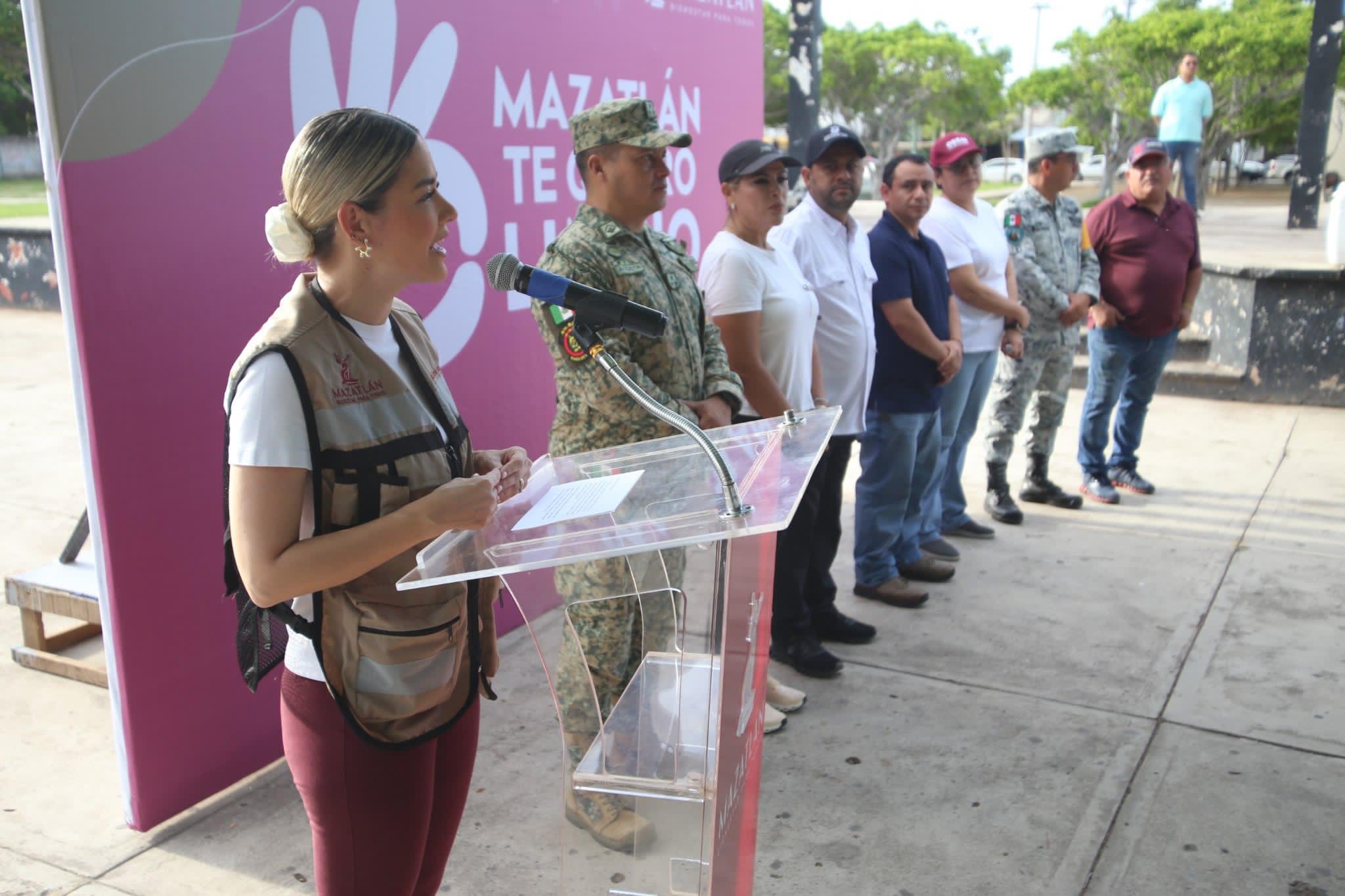 Jornada de saneamiento en Mazatlán