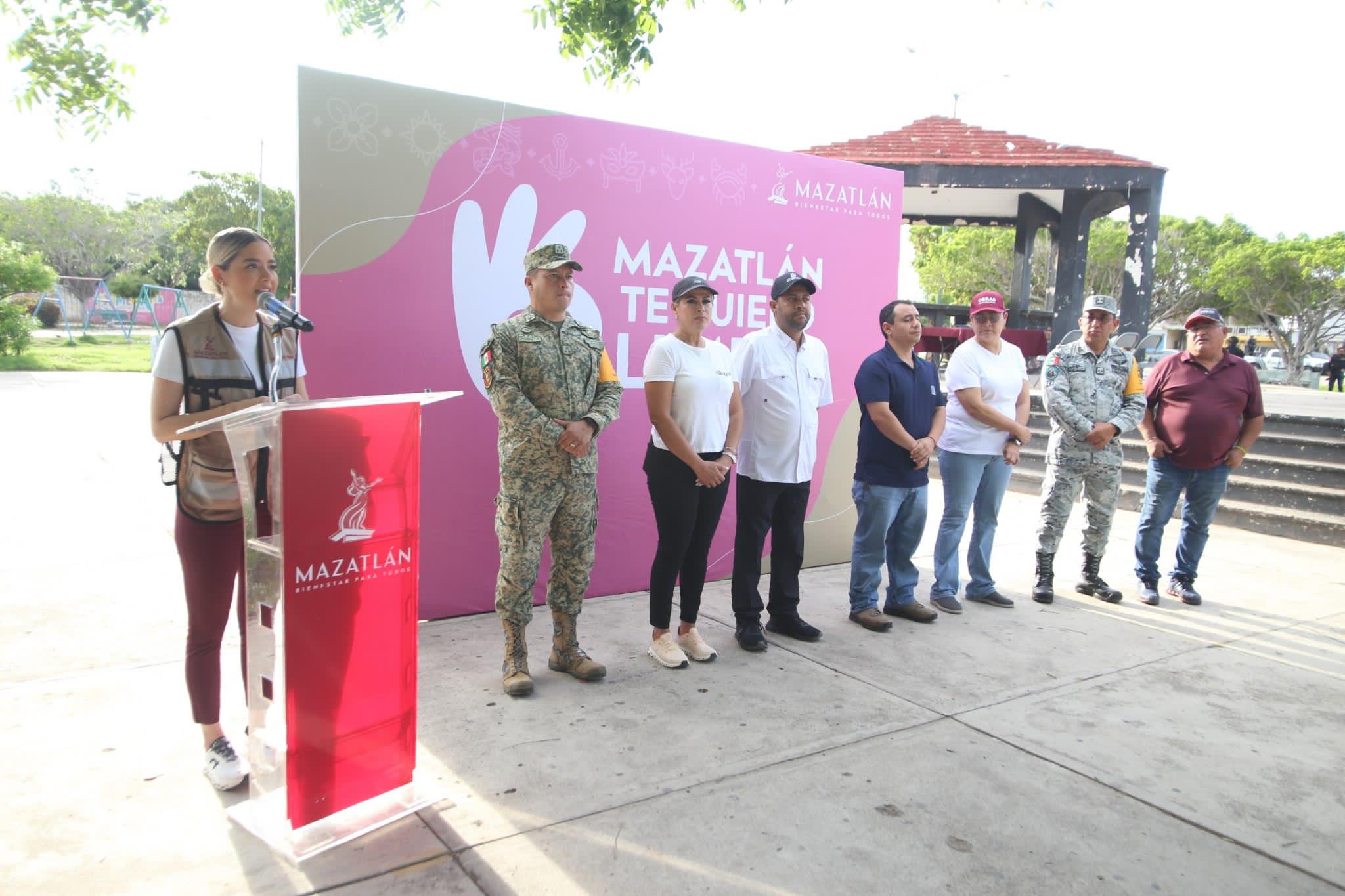 Jornada de saneamiento en Mazatlán