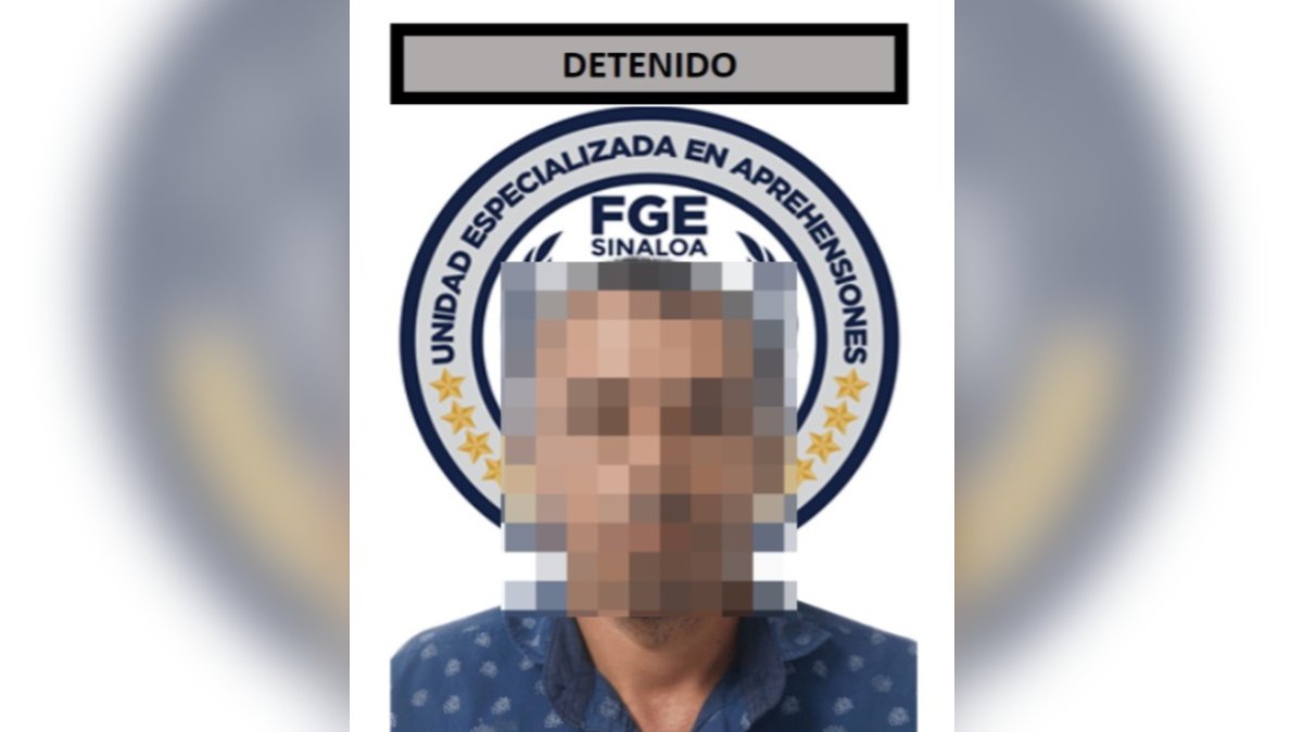 José “N”, detenido en Guasave por presunto feminicidio en contra de su pareja sentimental de nombre Maricarmen en el municipio de Sinaloa