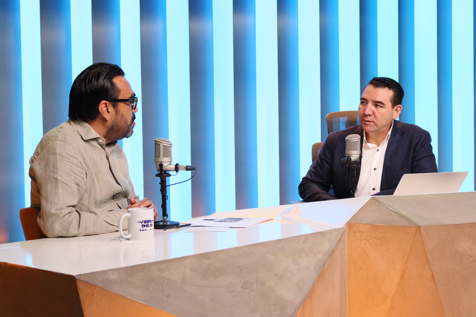 Juan de Dios Gámez Mendívil en entrevista con Luis Alberto Díaz en Los Noticieristas
