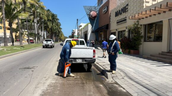 ¡Precaución en Zona Dorada! Este jueves habrá reducción vial por Obras de Jumapam en Mazatlán