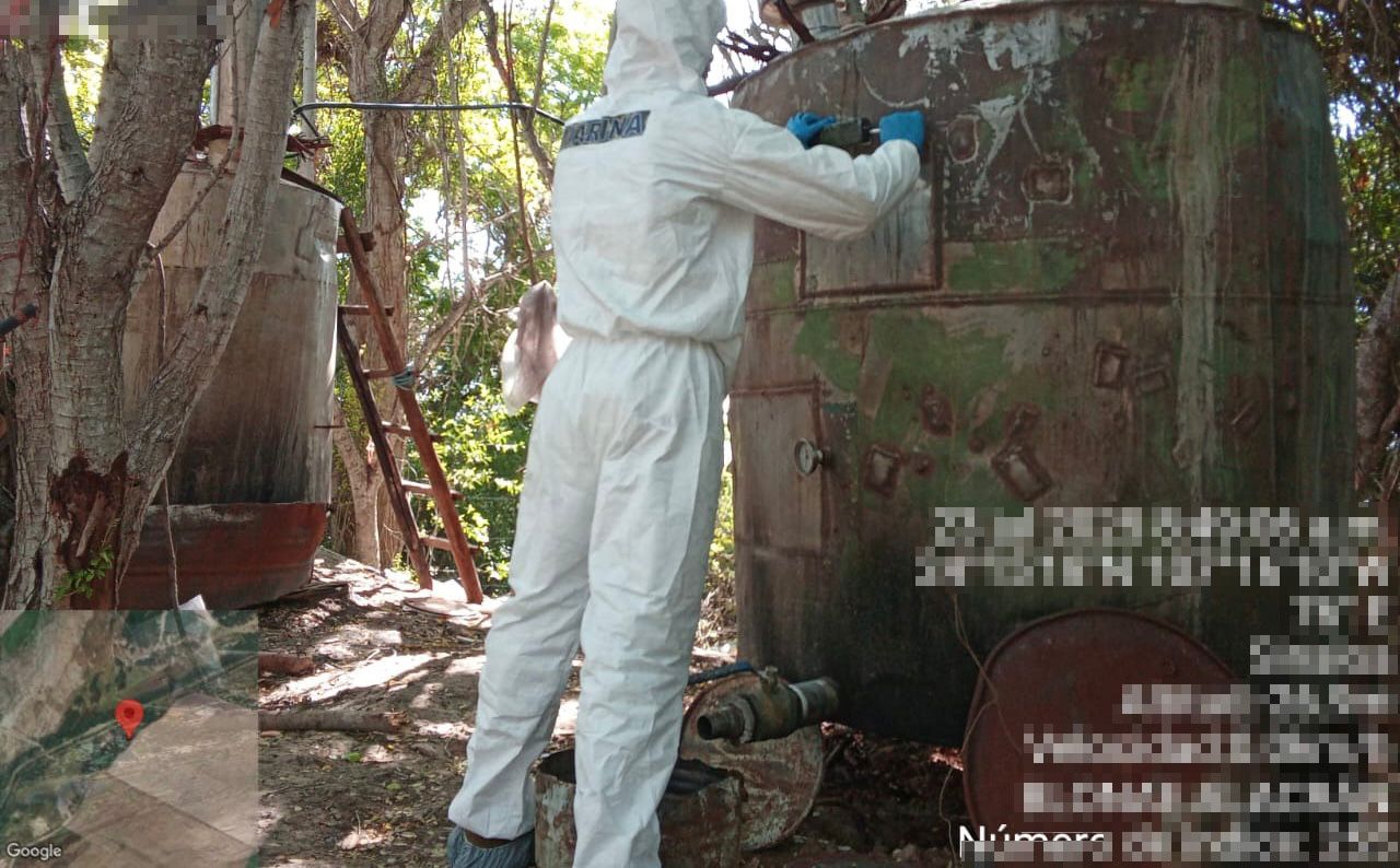 Neutralizan dos laboratorios clandestinos en Culiacán, afectación al crimen organizado supera los mil mdp