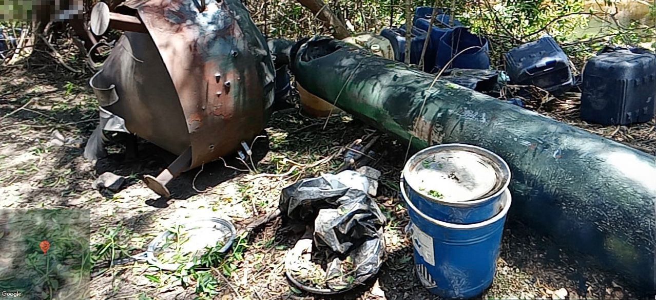 Neutralizan dos laboratorios clandestinos en Culiacán, afectación al crimen organizado supera los mil mdp