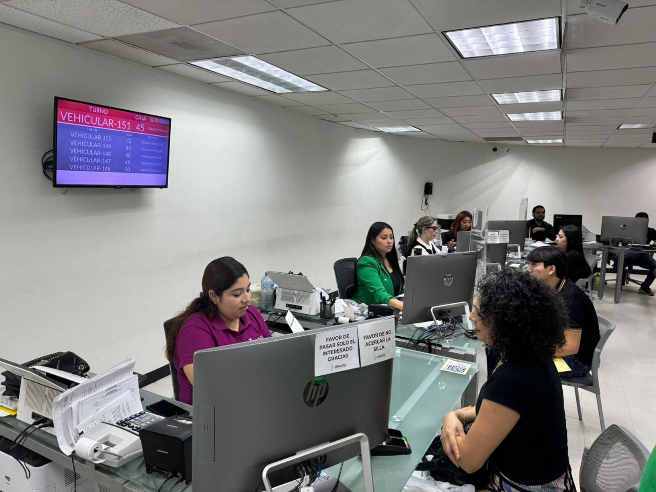 oficinas de las unidades administrativas del SATES