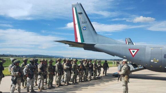 Llegan 150 elementos de las Fuerzas Especiales de Defensa a reforzar el despliegue operativo en Sinaloa