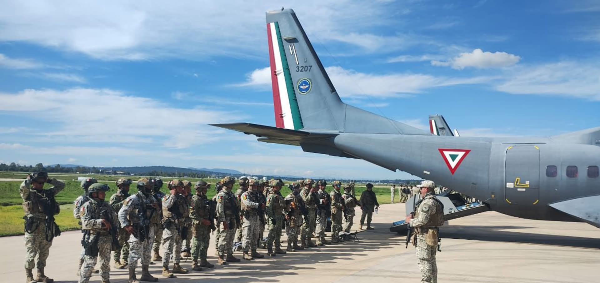 Llegan 150 elementos de las Fuerzas Especiales de Defensa a Sinaloa