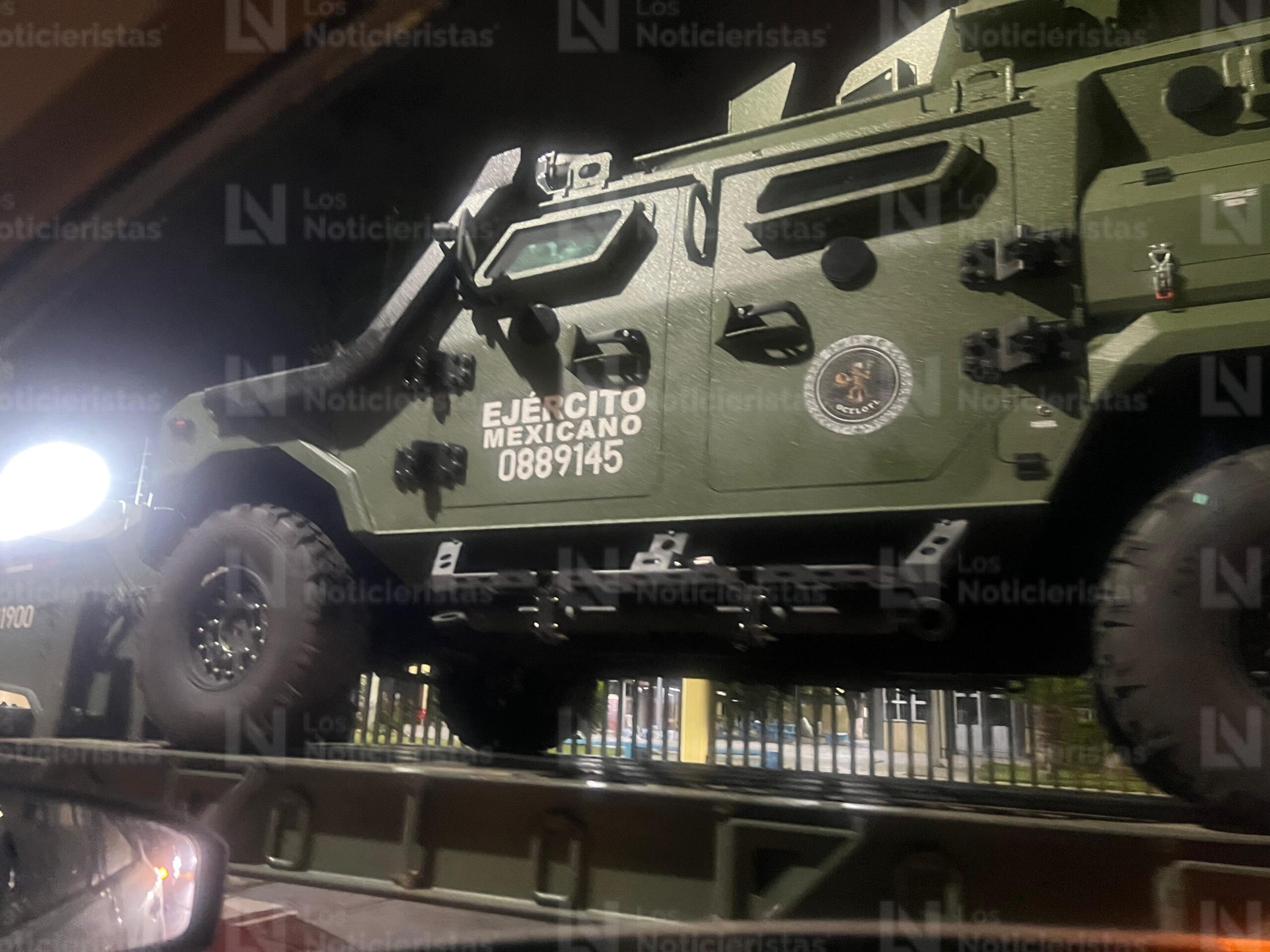 Llegan vehículos Ocelotl del Ejército Mexicano a Mazatlán
