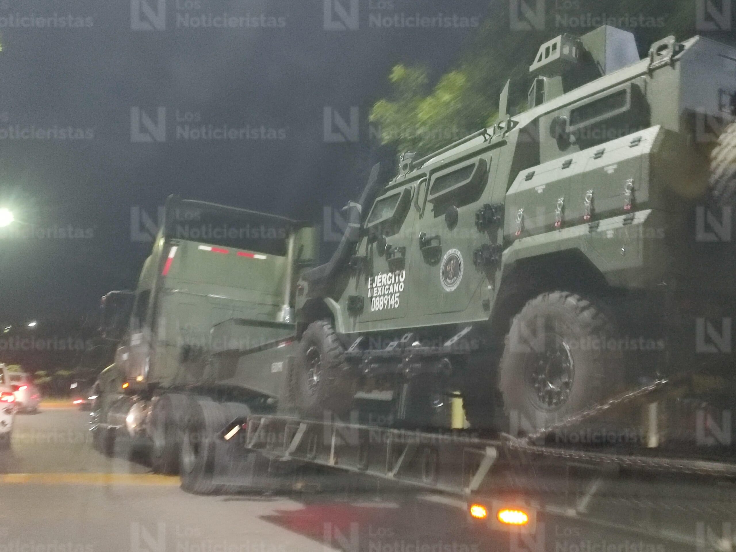 Llegan vehículos Ocelotl del Ejército Mexicano a Mazatlán