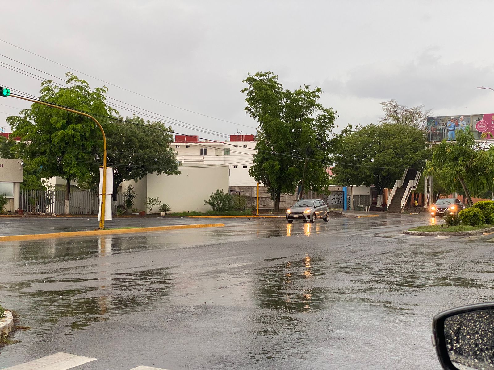 Se registran lluvias este sábado en Culiacán