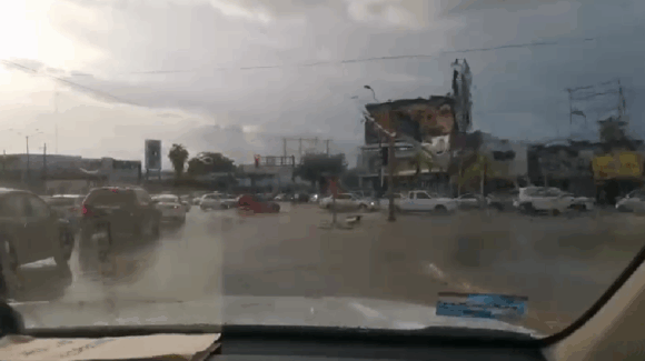 ¡Otra vez! Se registran lluvias en distintas zonas de Culiacán este viernes