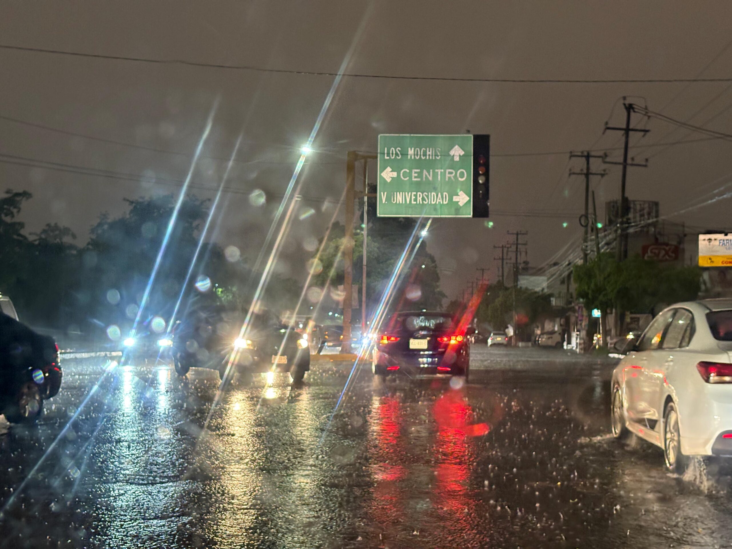 Lluvia en Culiacán