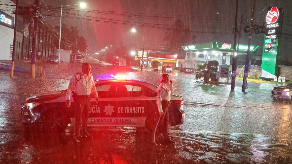 Lluvia fuerte y vientos intensos este jueves en Culiacán