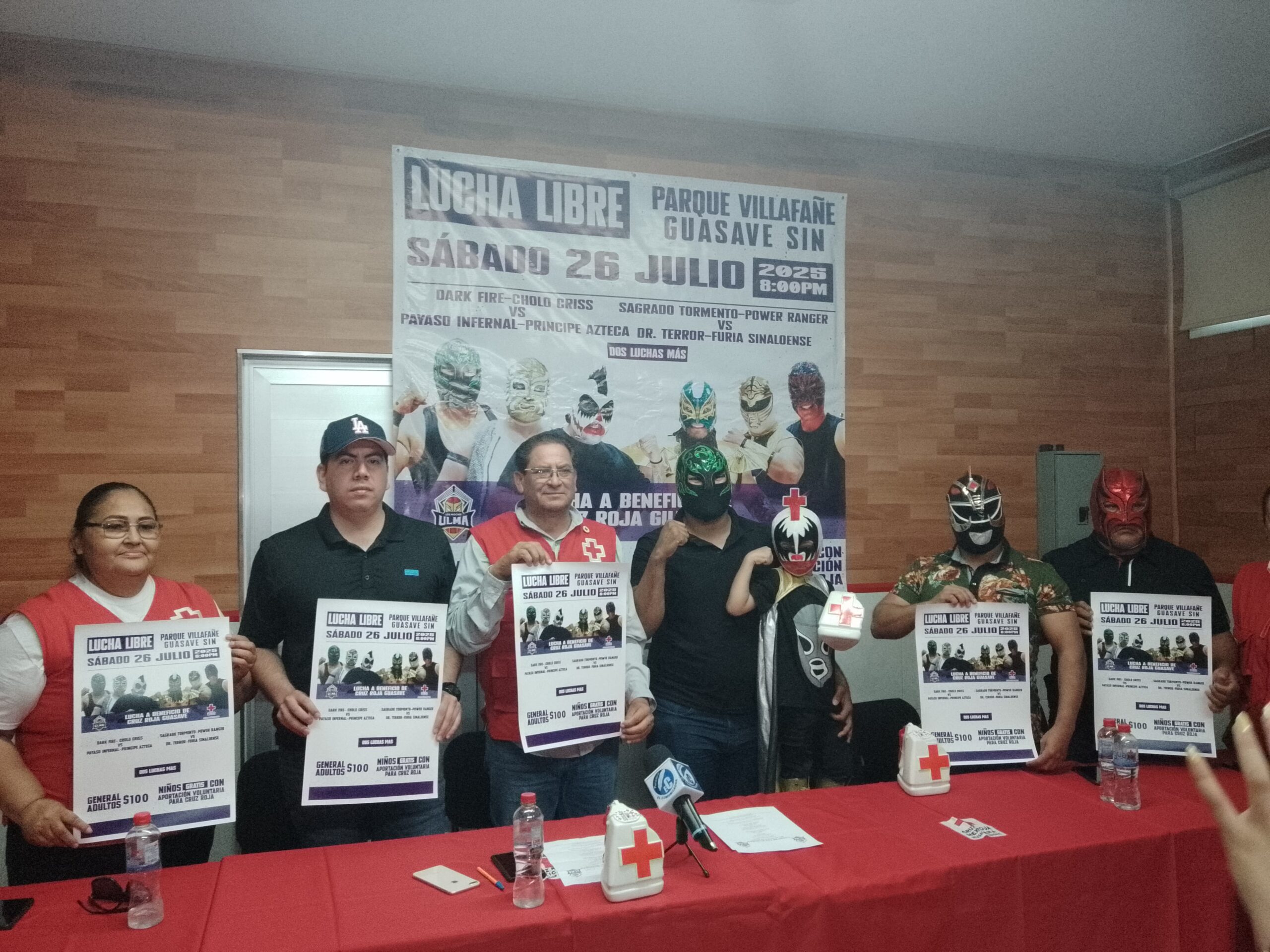 lucha libre cruz roja Guasave