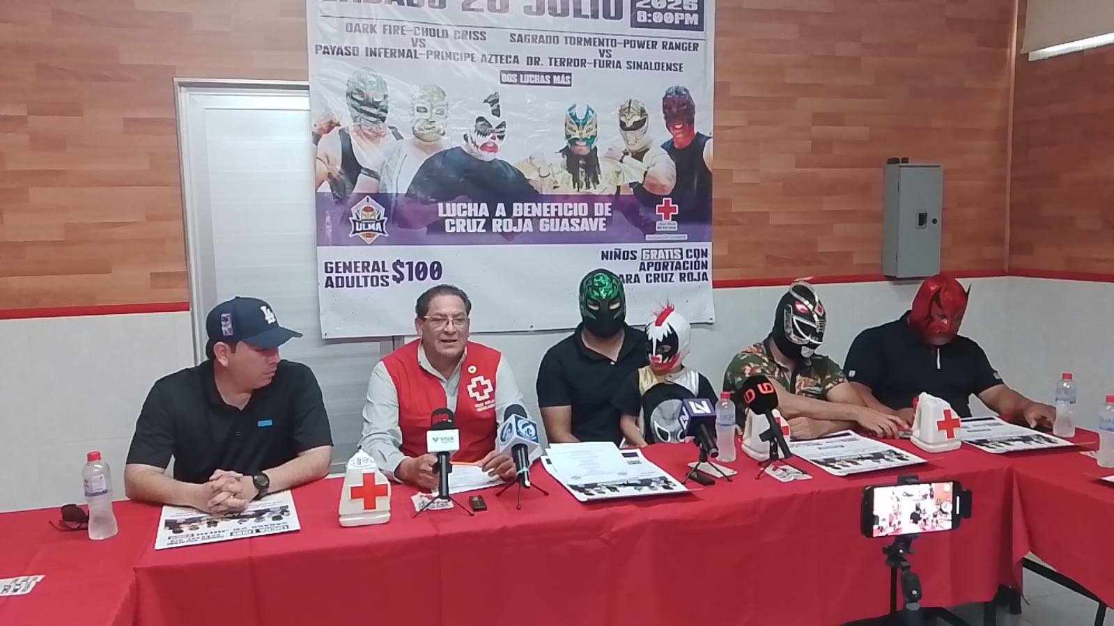 lucha libre cruz roja Guasave
