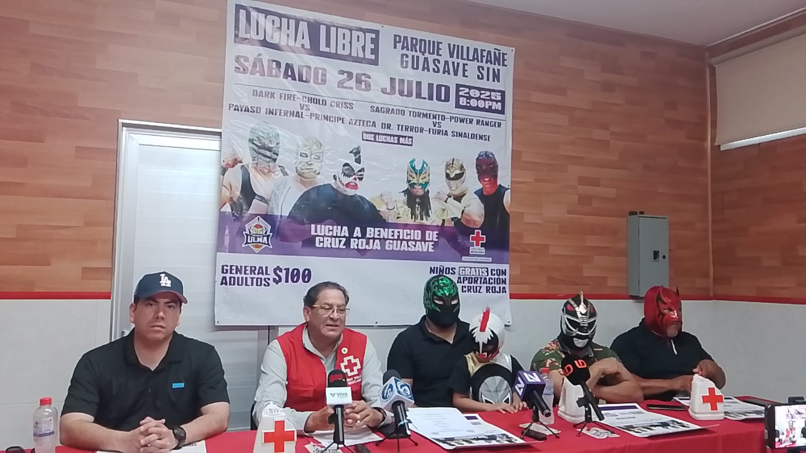 lucha libre cruz roja Guasave