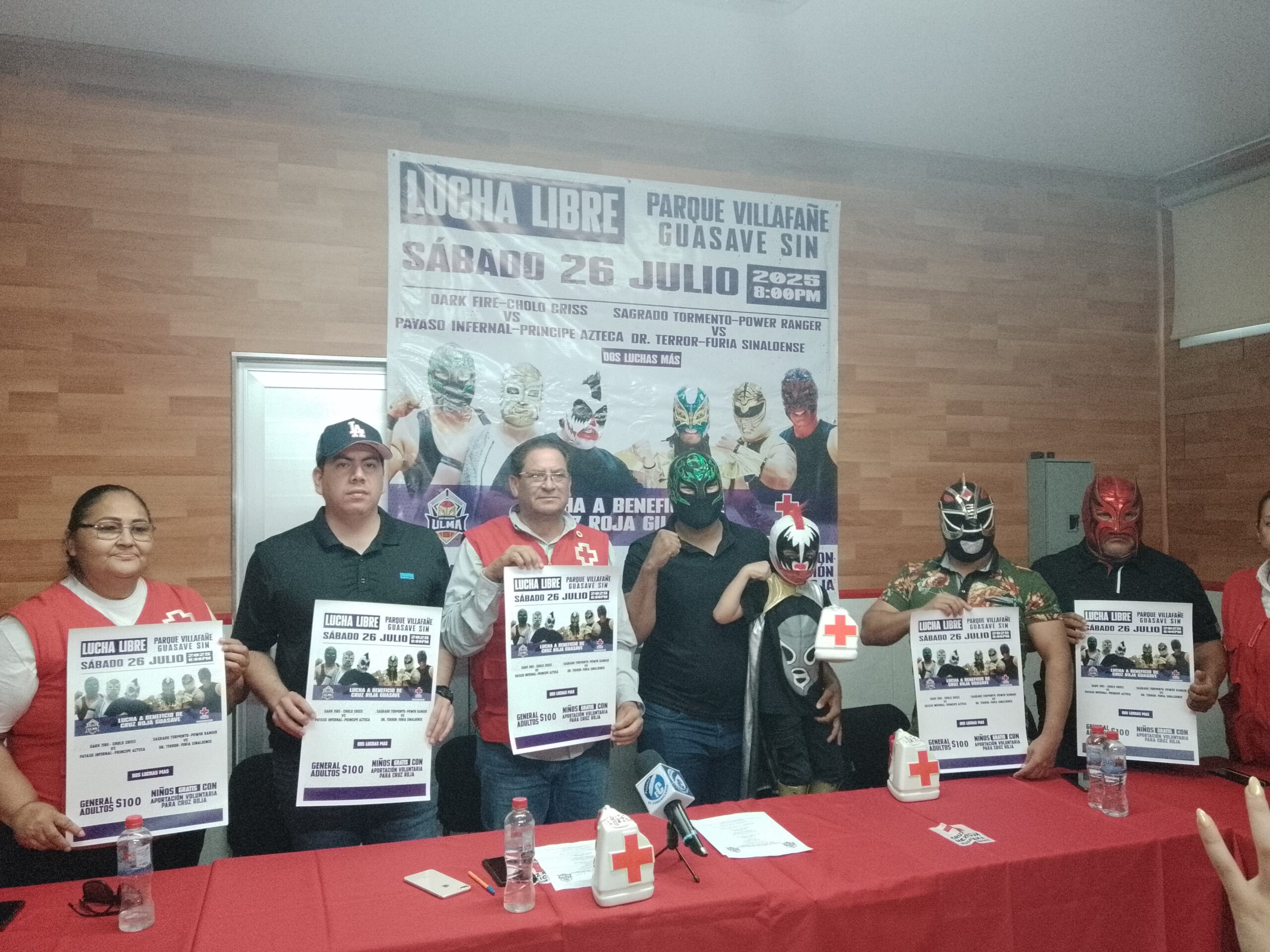 lucha libre cruz roja Guasave