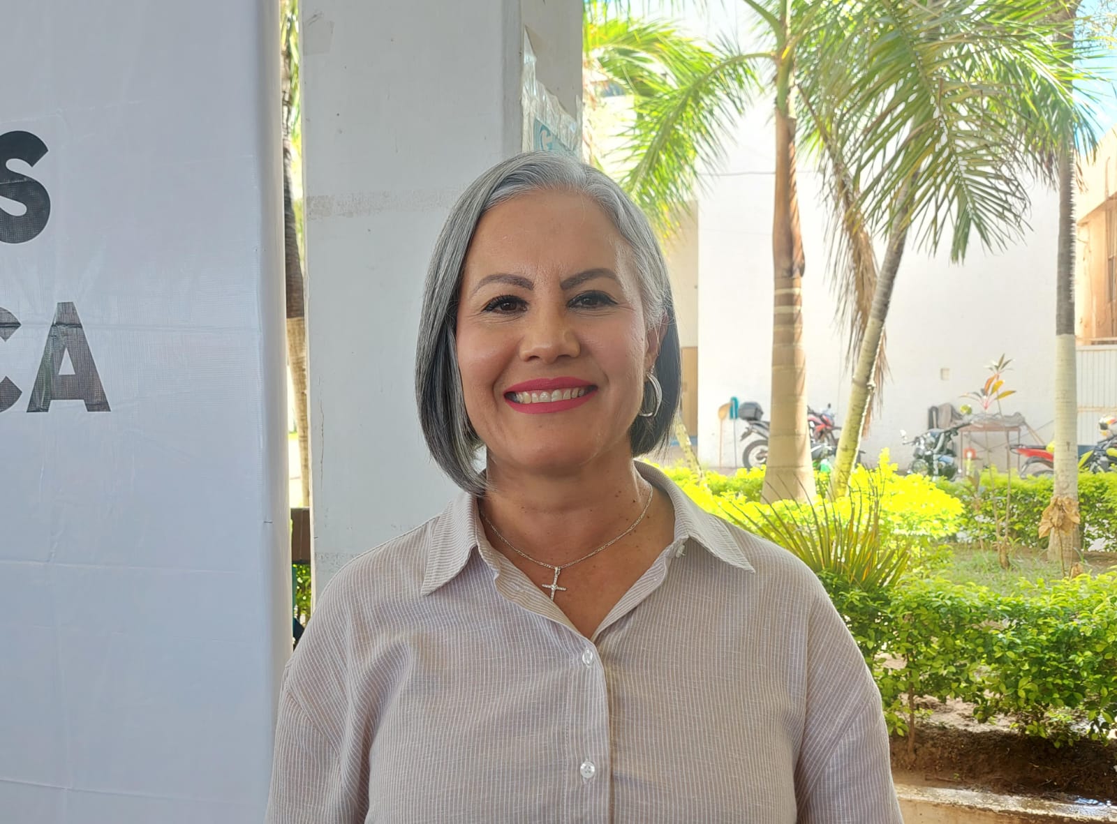 Lupita López González, presidenta municipal de Salvador Alvarado