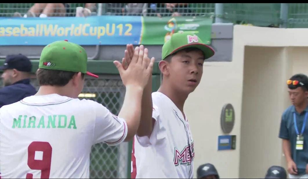 México en la Super Ronda del Mundial U12 en Taiwán